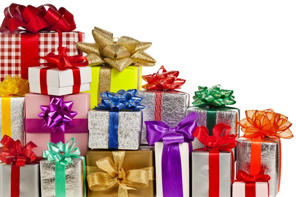 Christmas Gift Pile sm