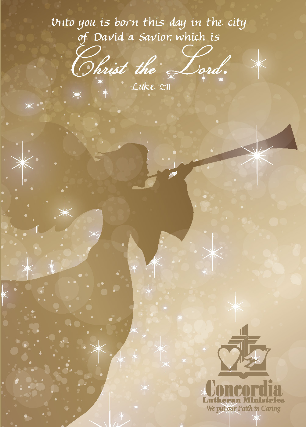 Christmas Card 20 vert front