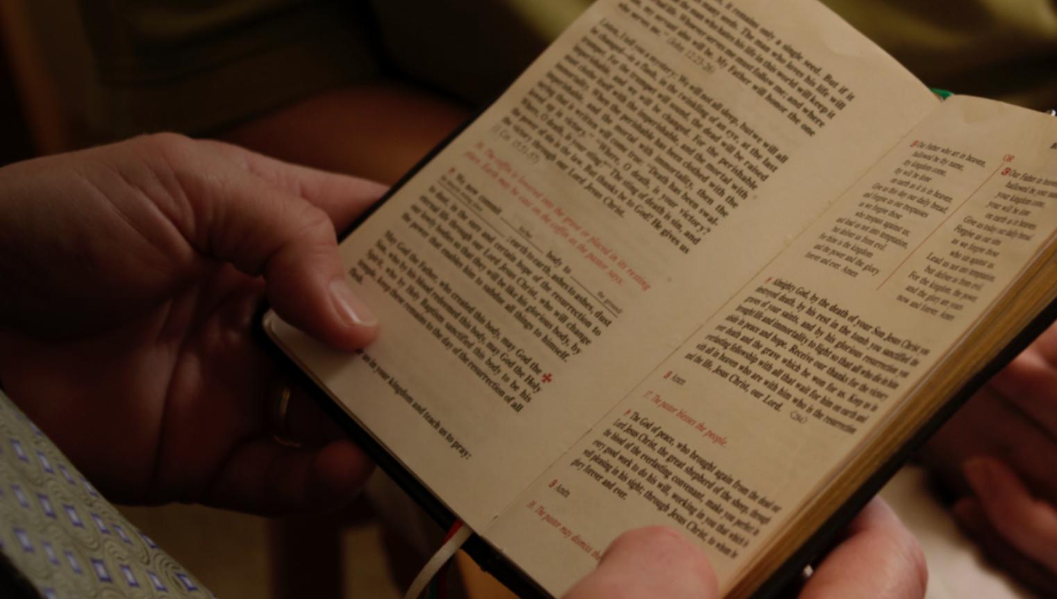 Picture of bible for Good Samaritan Hospice Wexford