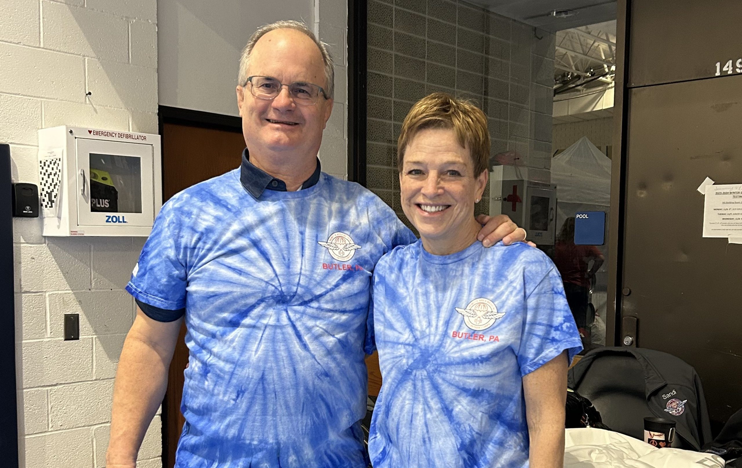 Concordia CEO and President Keith Frndak and RAM Community Host Leader Lynn McKinnis pose for a photo